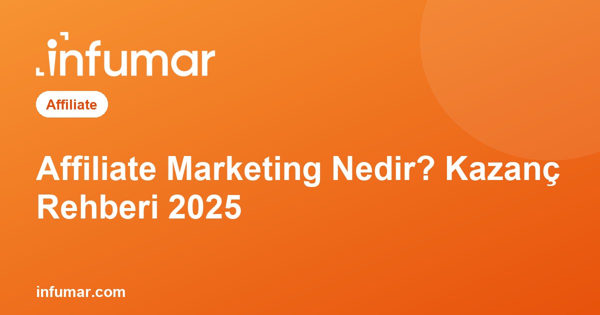 Affiliate Marketing Nedir? Kazanç Rehberi 2025
